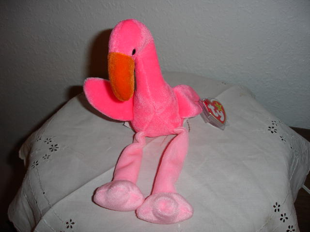Ty Beanie Baby Flamingo