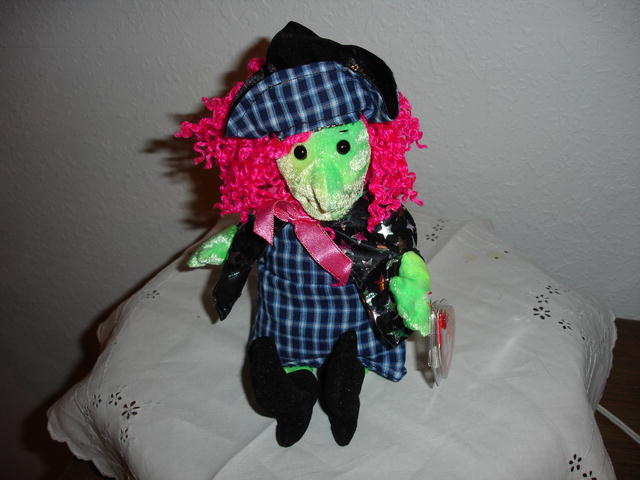 Ty Beanie Baby Halloween Witch