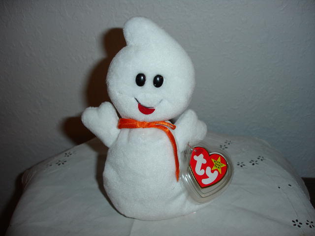 Ty Beanie Baby Halloween Ghost