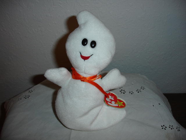 Ty Beanie Baby Halloween Ghost