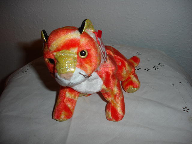 Ty Beanie Baby Tiger - Zodiac Series