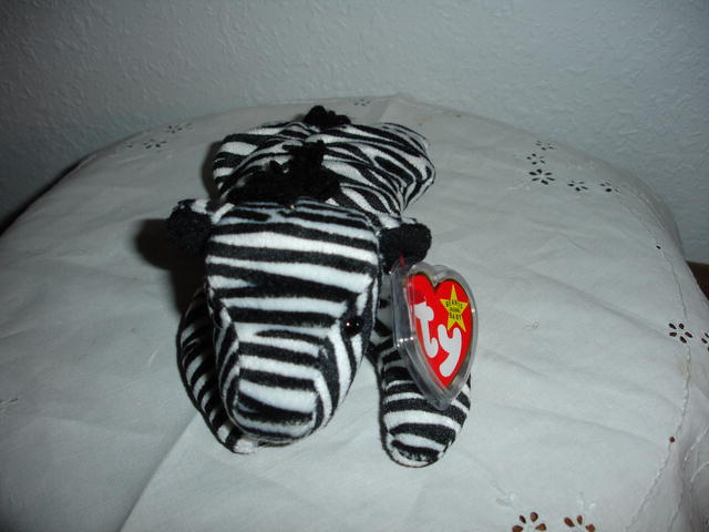 Ty Beanie Baby Zebra