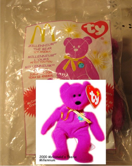 Ty Teanie Beanie Millennium the Bear
