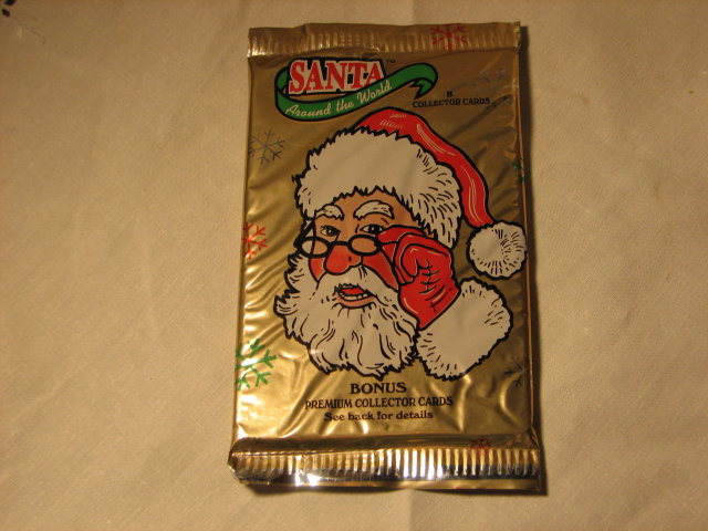 Santa Around the World Collector Cards
