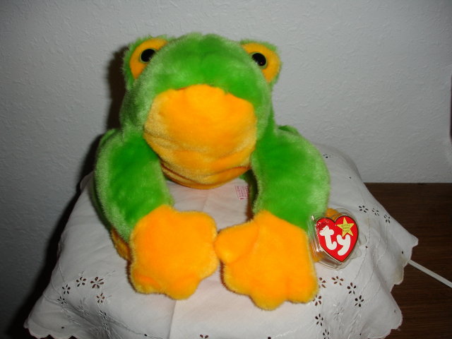 TY Beanie Buddy Frog