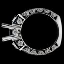 Engagement anniversary diamond ring Beautiful semi mounting 1.75 carats