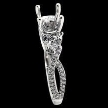 Engagement semi mount ring 1.05 carats diamond semi mounting ring