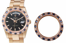 4.25 carats diamond bezel for rolex breitling luxury watches