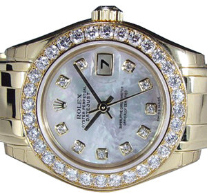 4.50 carats diamond bezel for rolex breitling luxury watches