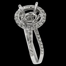 Round brilliant diamonds 1.25 carat engagement ring semimounts mountings