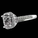 Semi mount diamonds 1 carat ring jewelry white gold semi mounting