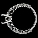 Semi mount diamonds ring jewelry engagement semi mounting 2.25 carats