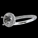 Semi mount ring white gold 1 carat diamonds semi mounting ring