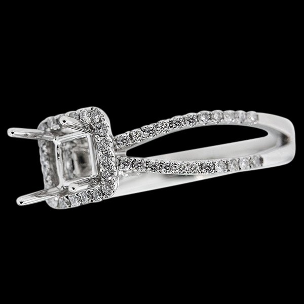 Semimount jewelry wedding anniversary ring 1 carat diamond semimounts