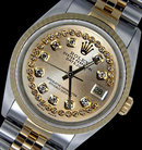 Date just rolex two tone watch mens jubilee bracelet