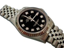 Diamond dial rolex jubilee date just watch gents