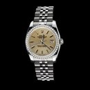 Jubilee diamond bezel rolex date just woman watch