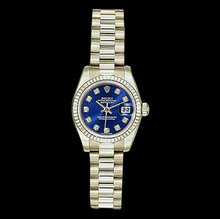 Ladies president watch ROLEX Day-Date white gold