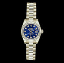 Ladies president watch ROLEX Day-Date white gold
