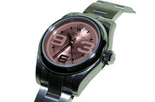 Ladies datejust rolex watch copper dial oyster bracelet