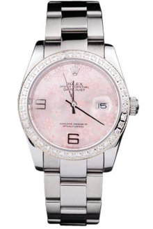 Lady man rolex date just watch oyster bracelet datejust