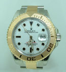 Rolex SS/18K Yacht-Master two tone watch pristine
