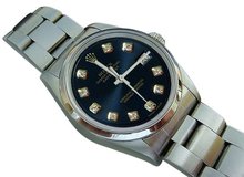 Rolex date just watch SS diamond dial date just