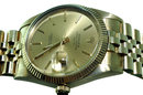 Rolex datejust gold men's watch jubilee bracelet
