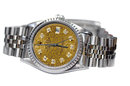 Rolex datejust jubilee bracelet mens watch diamond dial