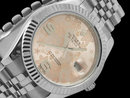 Rolex datejust men watch jubilee bracelet SS date just