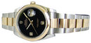 Rolex datejust oyster bracelet watch ladies date just