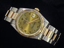 Rolex datejust watch oyster bracelet Arabic dial mens