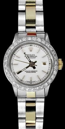 Rolex datejust watch white dial lady rolex oyster