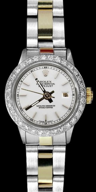 Rolex datejust watch white dial lady rolex oyster