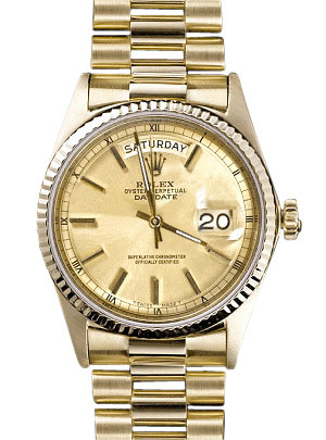 Rolex day date model gents president watch presidential