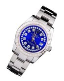 Women man rolex date just watch oyster bracelet