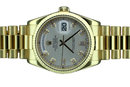 Yellow gold rolex presidential Day Date watch mens