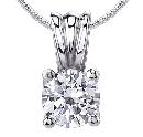 0.75 ct. diamond G SI1 pendant necklace jewelry gold