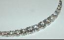 11.21 carats big Diamonds necklace tennis graduated