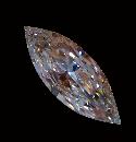 Big marquise loose diamond 2.51 carat F VS1 loose