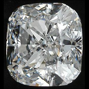 0.75 carat G SI1 sparkling loose diamond cushion cut