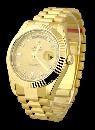 Champagne dial men's Rolex president watch day date