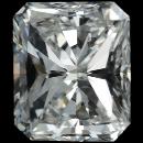 0.75 carat natural loose radiant diamond F VS1
