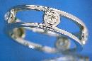Diamonds 0.30 cts ETERNITY diamond WEDDING BAND gold !