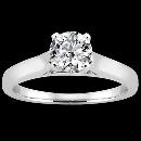 1 carat diamond solitaire engagement ring white gold wedding jewelry