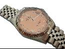 Bronze roman dial date just men's rolex datejust watch