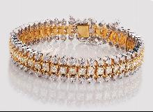 20.25 cts DIAMOND TENNIS BRACELET carpet wide large new