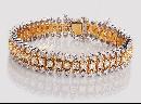 20.25 cts DIAMOND TENNIS BRACELET carpet wide large new
