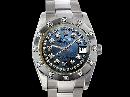 Bezel pearlmaster string blue dial rolex watch lady man date just