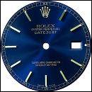 Black stick dial for gents rolex datejust dial man
